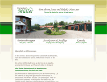 Tablet Screenshot of mueller-haren.de